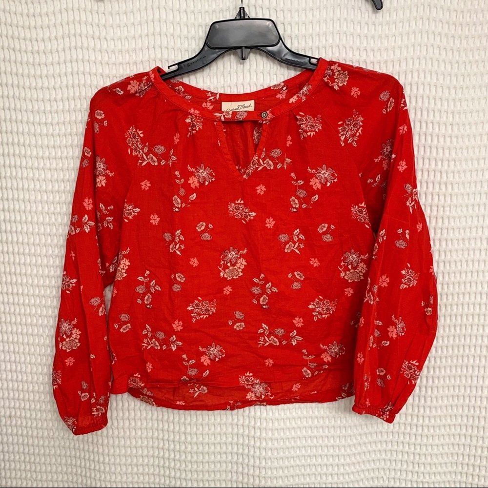 Universal Thread Long Sleeve Crop Top